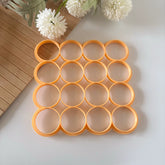 16-Piece Round Shape Cutter Set – Cut 16 Perfect Circles in One Go